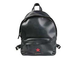 Star Mini Backpack,Calfskin,Black,EXL1105,2